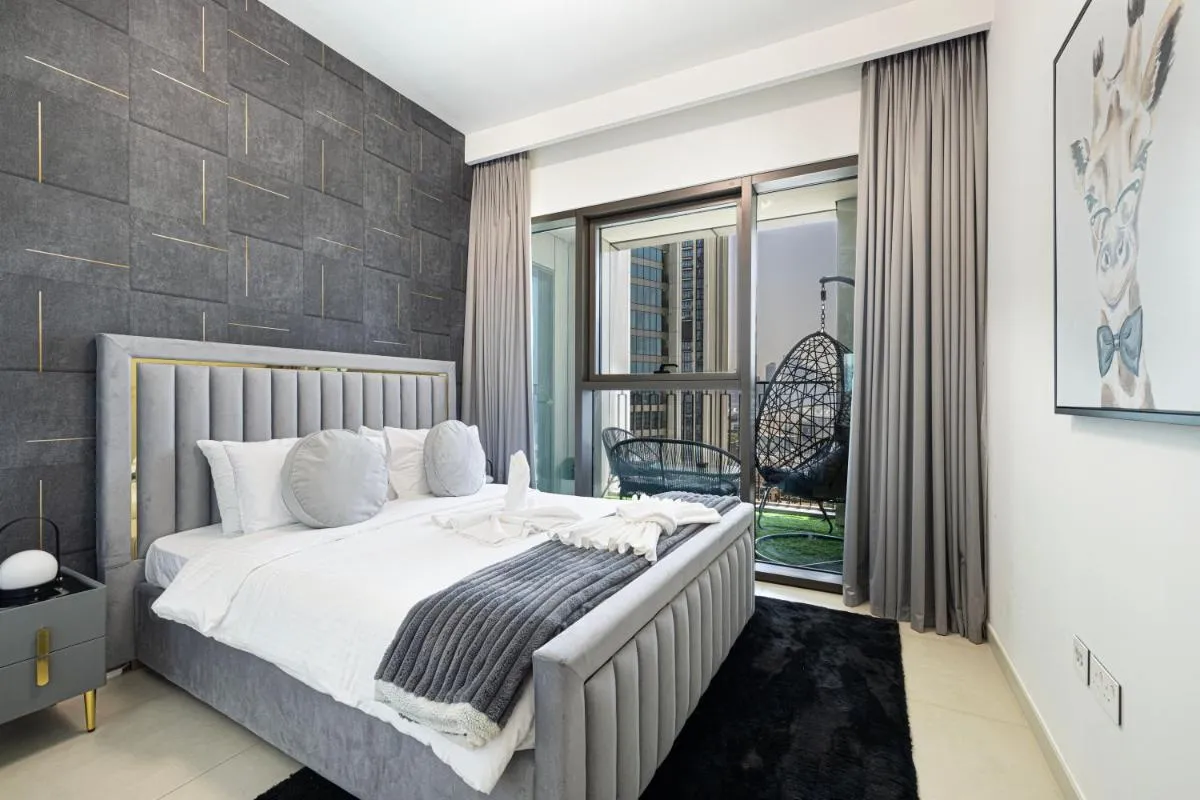 ⁨FULL Burj Khalifa view 2BR with Dubai Mall connection in Downtown⁩ — صورة 38
