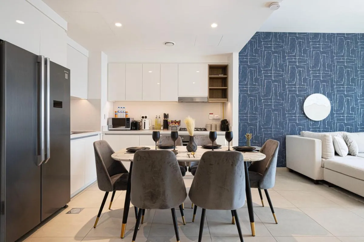 ⁨FULL Burj Khalifa view 2BR with Dubai Mall connection in Downtown⁩ — صورة 23