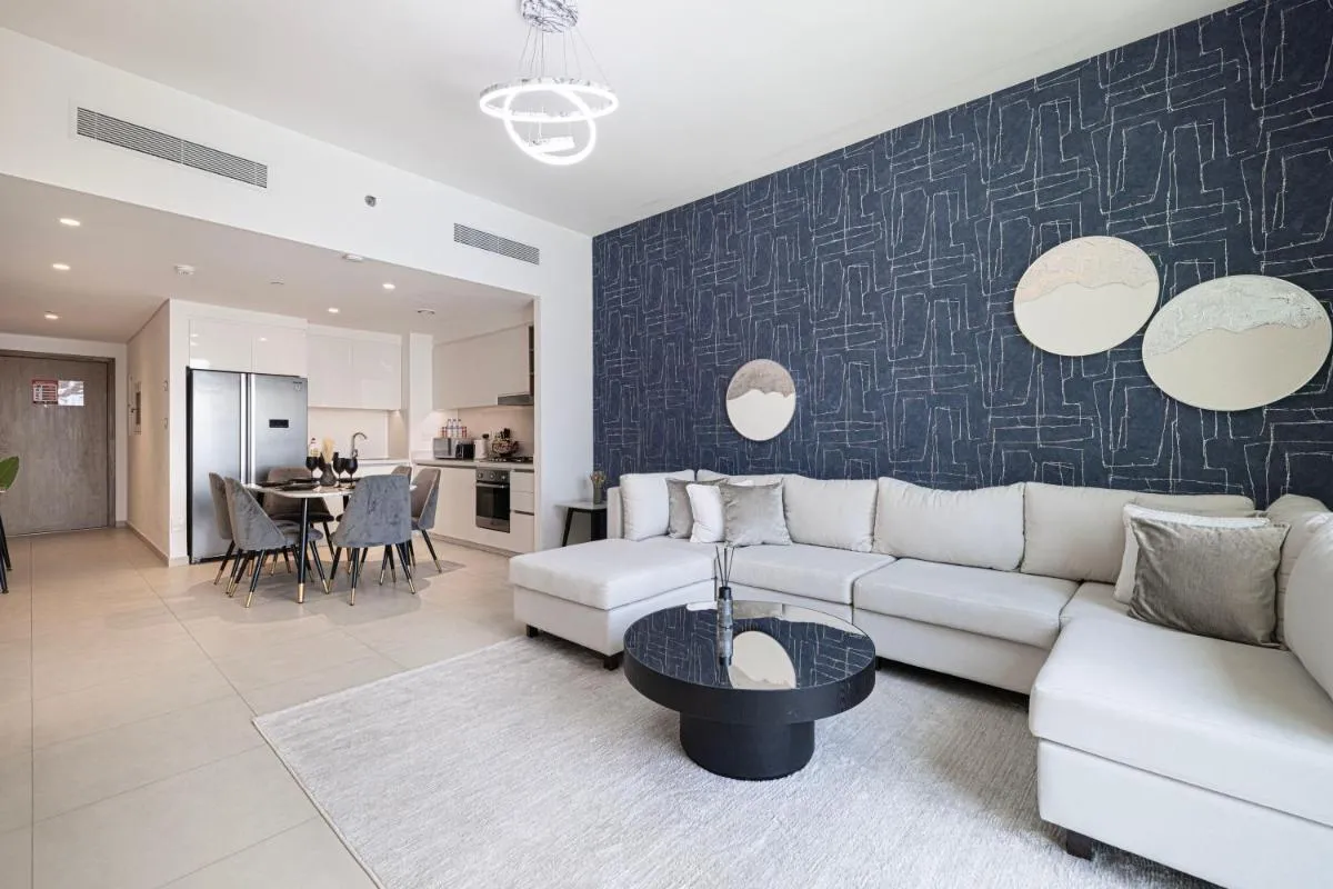 ⁨FULL Burj Khalifa view 2BR with Dubai Mall connection in Downtown⁩ — صورة 13