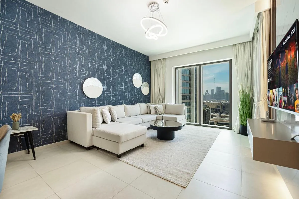 ⁨FULL Burj Khalifa view 2BR with Dubai Mall connection in Downtown⁩ — صورة 11