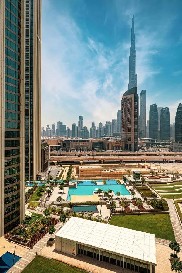 ⁨FULL Burj Khalifa view 2BR with Dubai Mall connection in Downtown⁩ — صورة 29