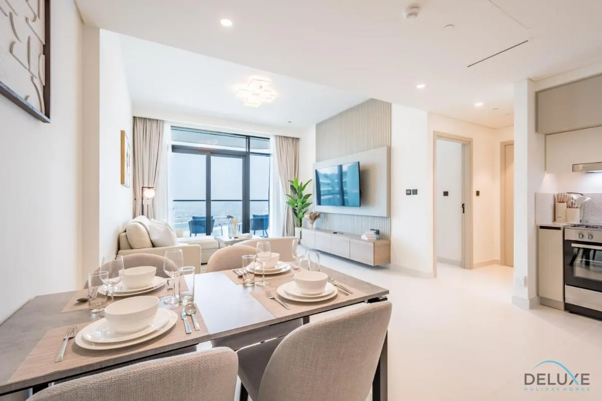 Charming 1BR Apartment at Marina Vista Tower 2 Emaar Beachfront Dubai Marina by Deluxe Holiday Homes — صورة 2