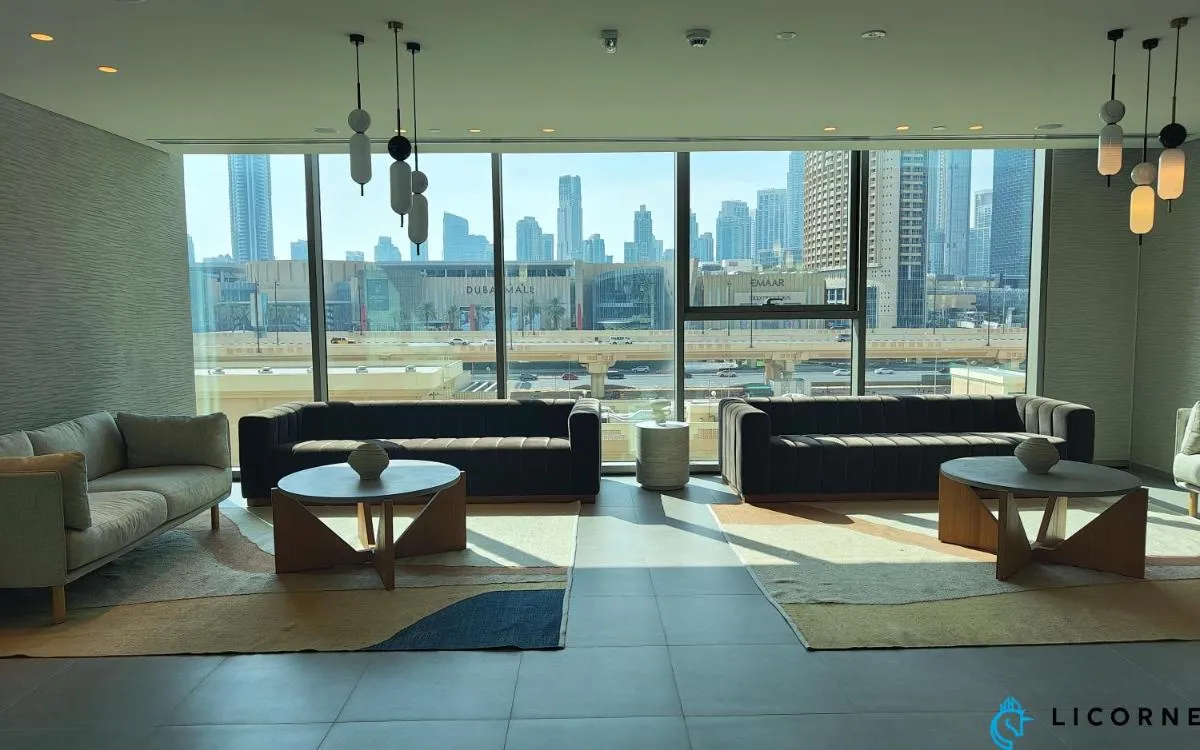 ⁨Top Floor Urban Oasis Steps from Dubai Mall - 1BR Apartment in Downtown Views ll, Tower 1⁩ — صورة 20