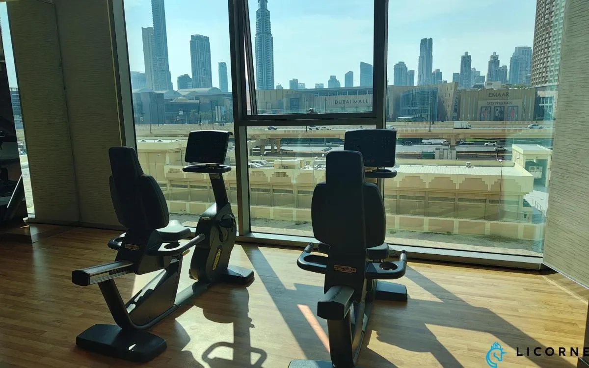 ⁨Top Floor Urban Oasis Steps from Dubai Mall - 1BR Apartment in Downtown Views ll, Tower 1⁩ — صورة 23