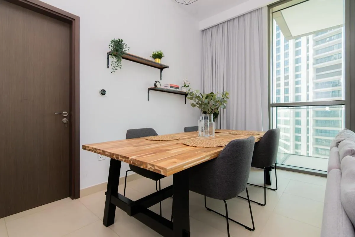 ⁨Elite Escape Holiday Home - 1 BHK Getaway with Dubai Mall Access - 1501⁩ — صورة 13
