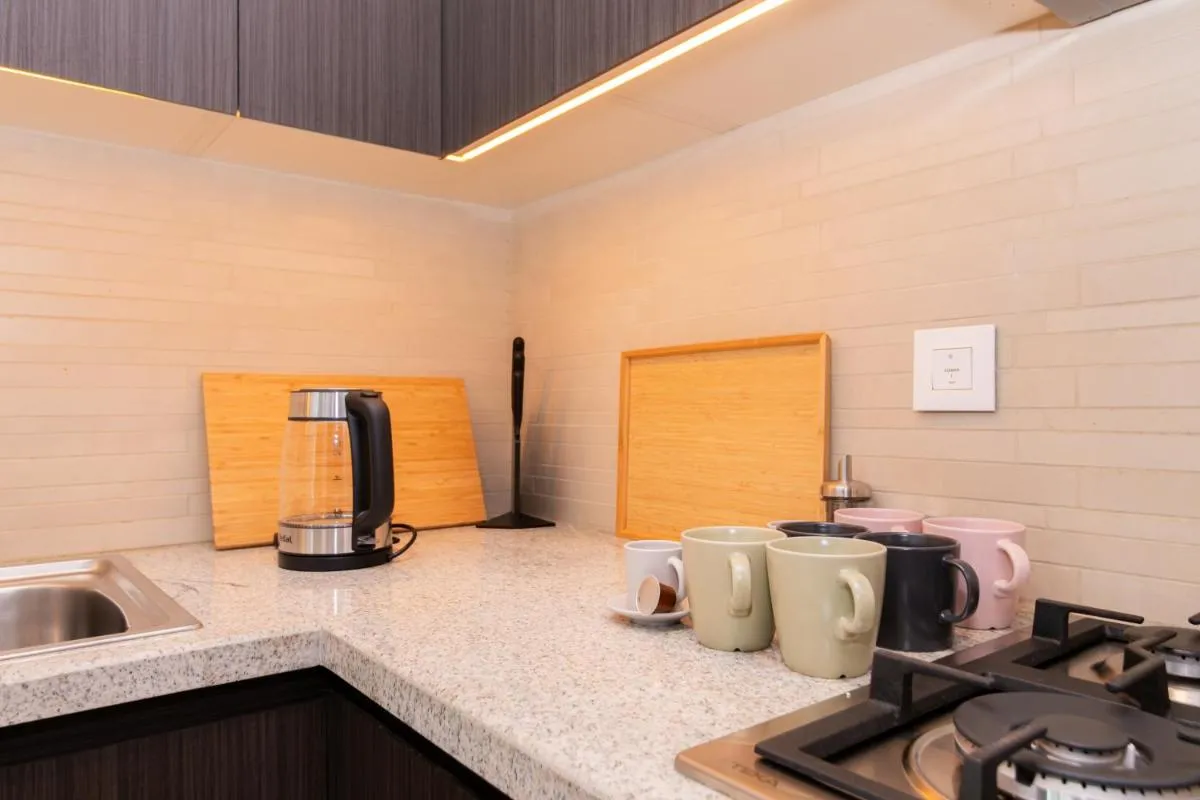 ⁨Elite Escape Holiday Home - 1 BHK Getaway with Dubai Mall Access - 1501⁩ — صورة 10