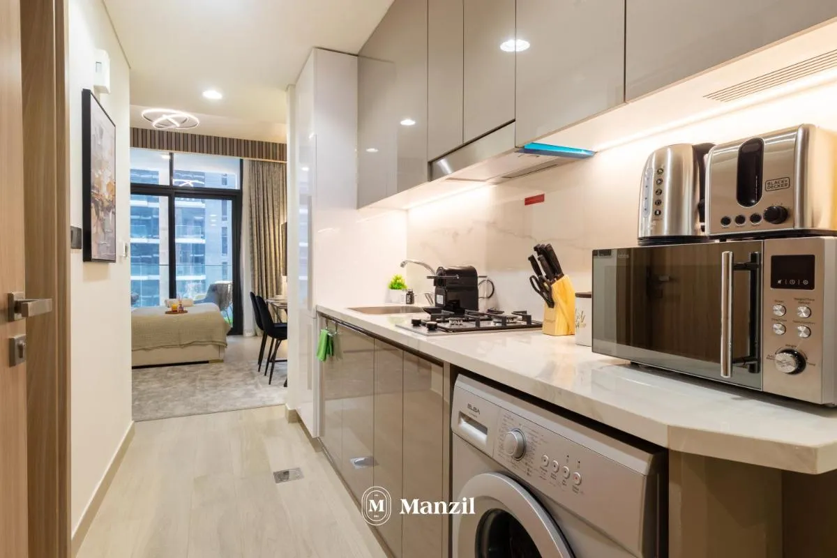 ⁨Manzil - Studio Apartment in Azizi Riviera near Dubai Mall⁩ — صورة 11
