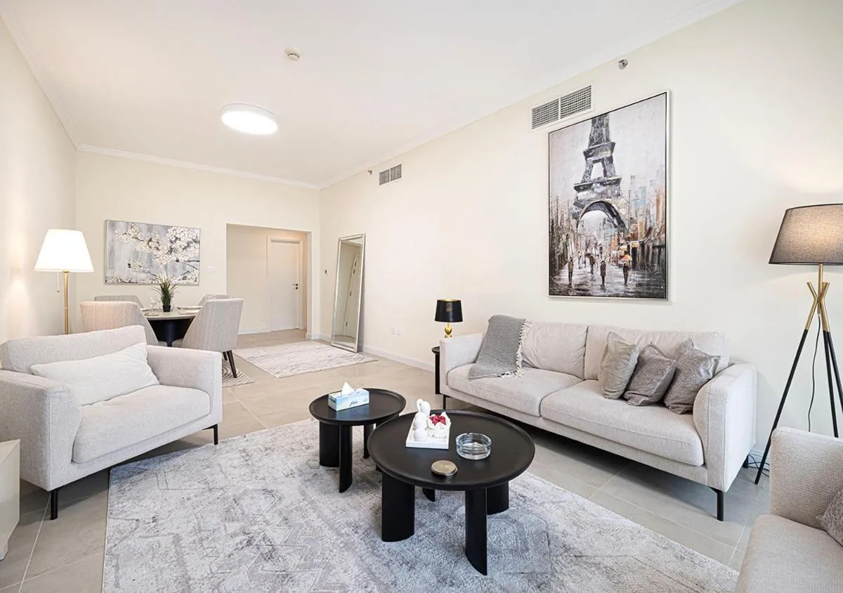 lux 2BD in heart of Downtown, 2 Mins Walk to Dubai Mall - Burj al Nujoom — صورة 3