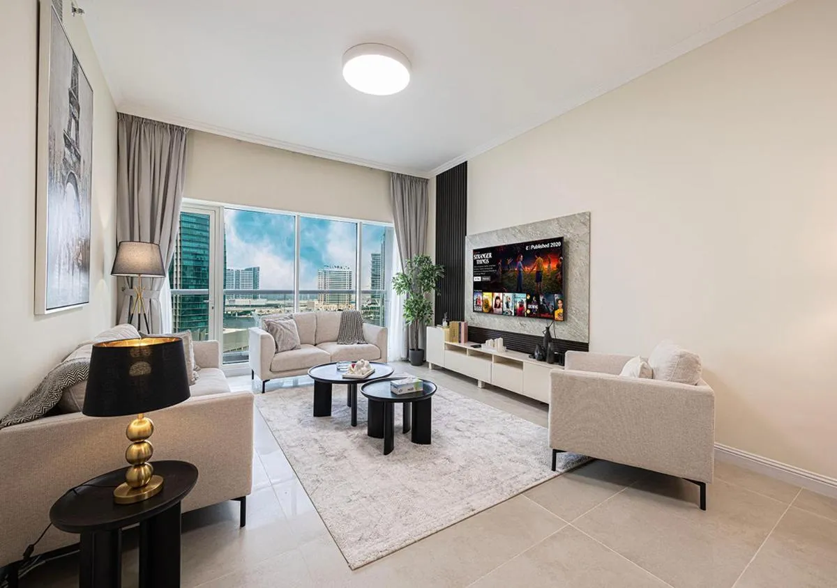 lux 2BD in heart of Downtown, 2 Mins Walk to Dubai Mall - Burj al Nujoom — صورة 2
