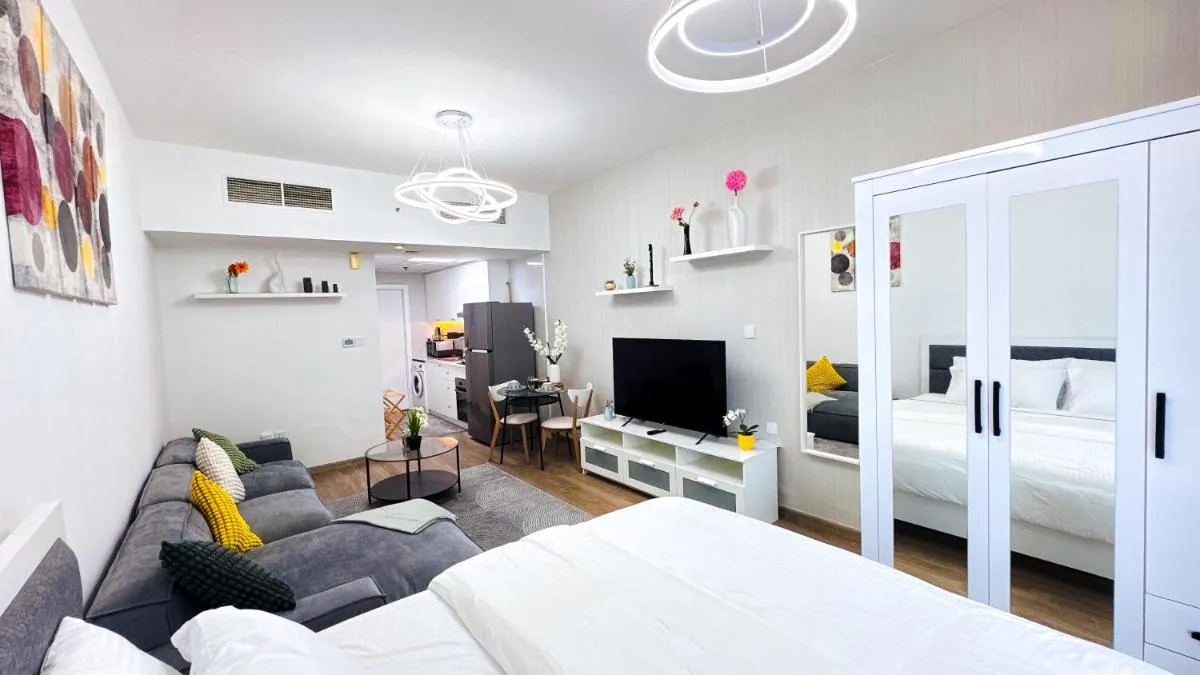 Dubai Marina - Modern Design Studio Apartment, Marina Diamond 2 — صورة 2