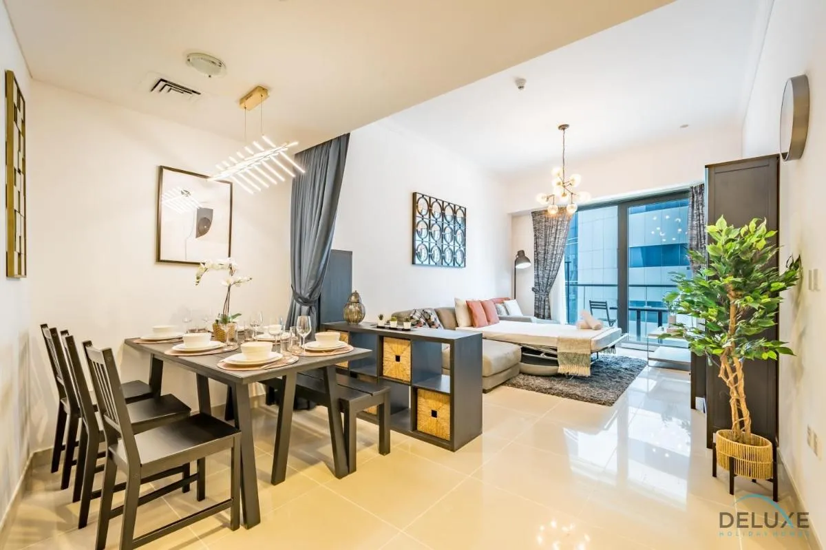 Charming 1BR Apartment at Ocean Heights Dubai Marina by Deluxe Holiday Homes — صورة 2
