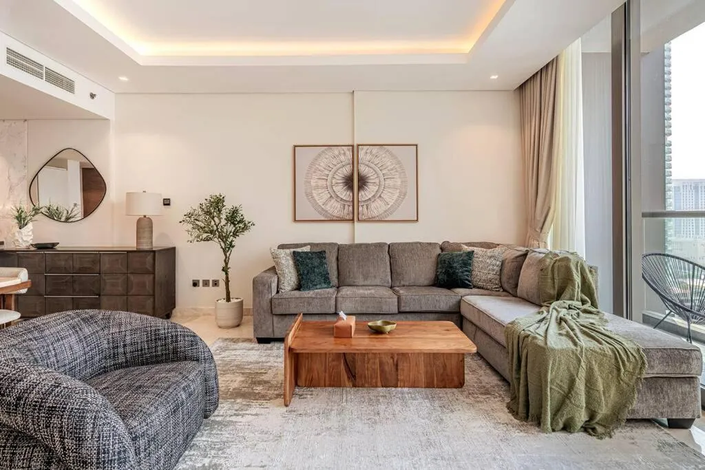 #140 Elegant 1BR with Burj Khalifa View in Business Bay