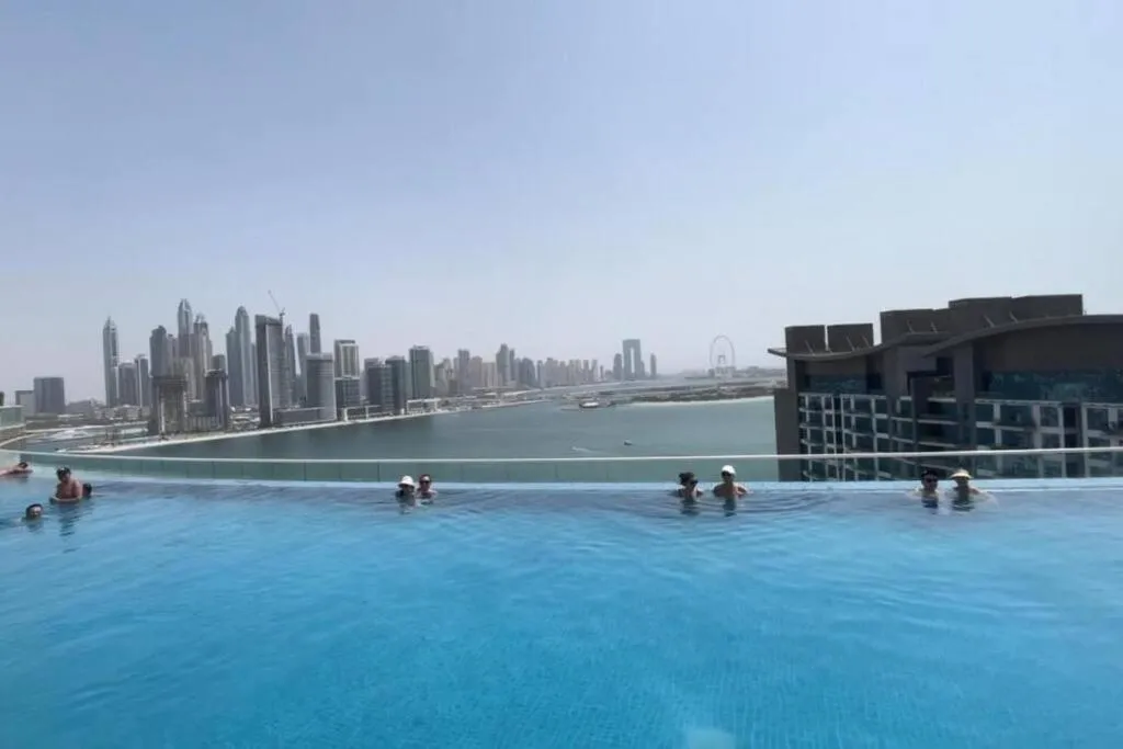 بالم جميرا سيفين بالم 1 بيدرووم ويته ينفينيتي بوول اند بالم جومييراه بيتش — صورة 3