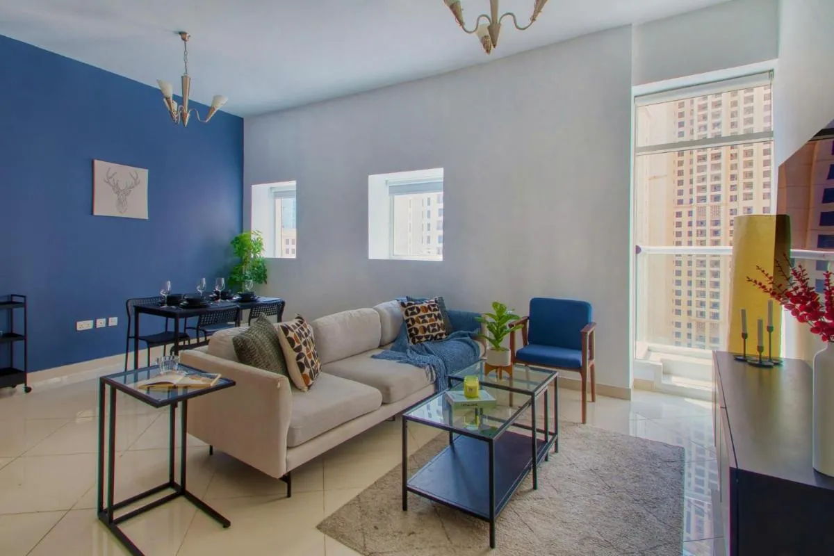 ShoresInn - Elegant 2BR with Dubai Marina View — صورة 3