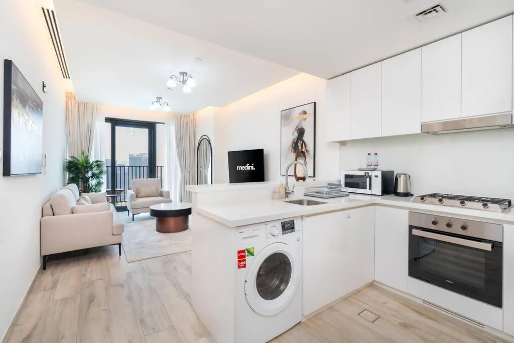 1 Bedroom - Ahad Residence - Business Bay - Dubai — صورة 3