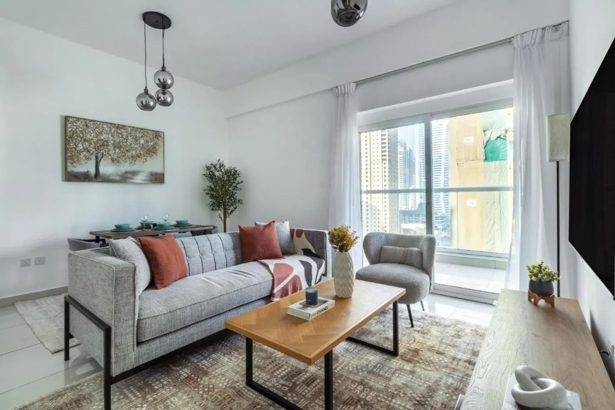 ShoresInn - Tranquil 1BR in Dubai Marina — صورة 4