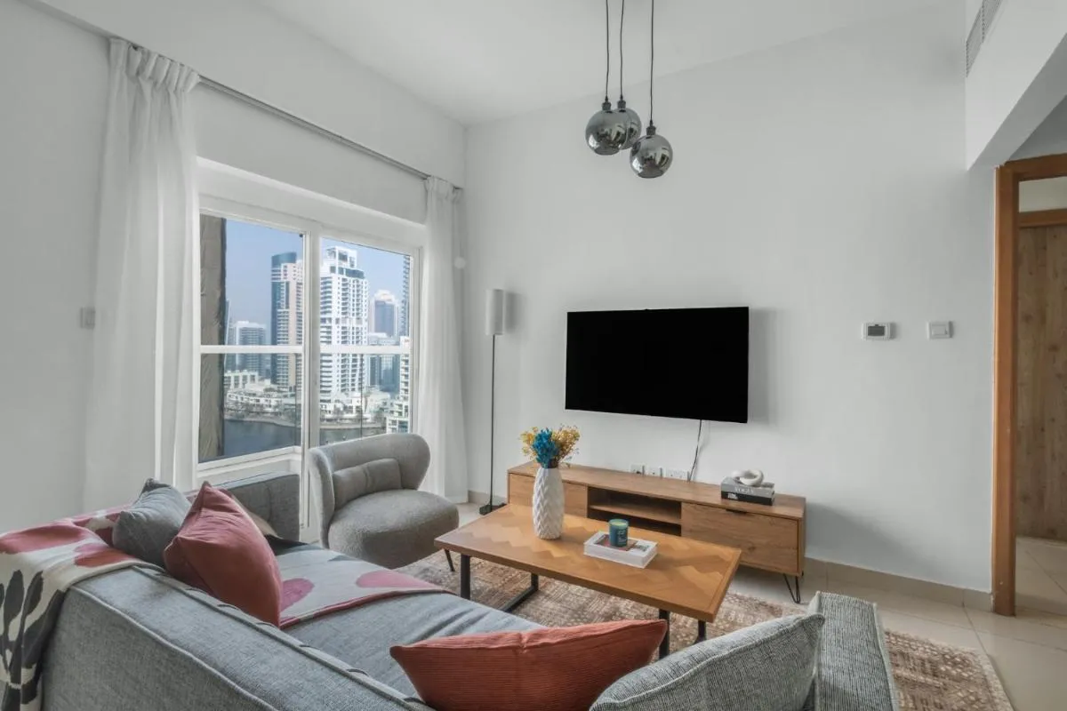 ShoresInn - Tranquil 1BR in Dubai Marina — صورة 2