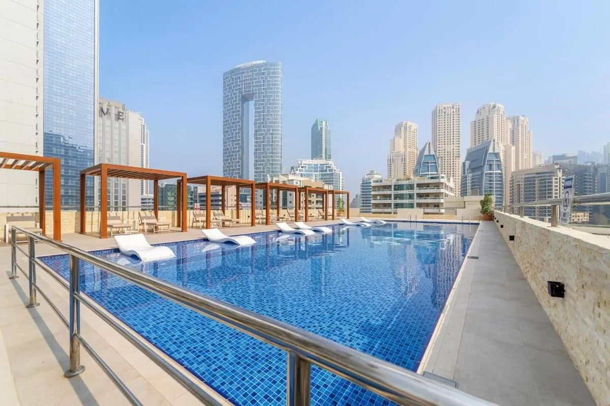 Classic Studio With Dubai Marina View — صورة 3