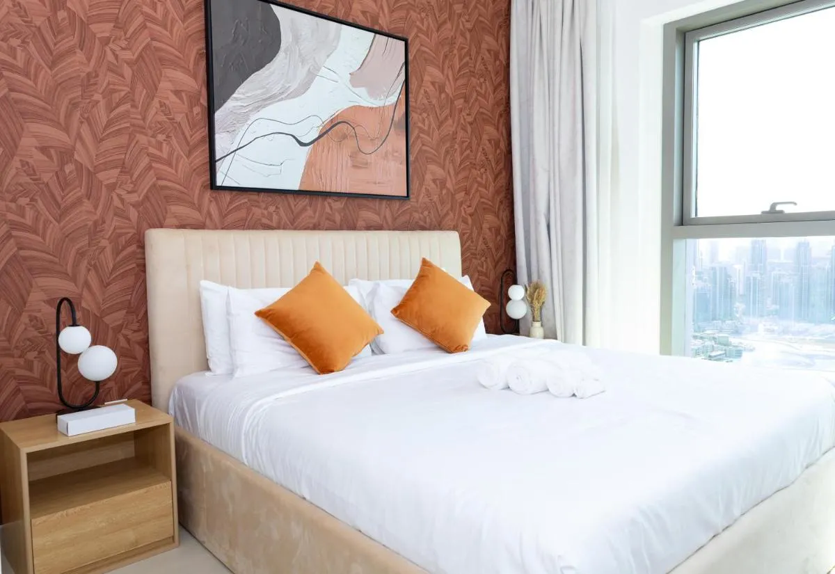 ⁨Stunning 2 Bedroom Apartment Downtown Views 2 - Tower 3 Downtown Dubai⁩ — صورة 2