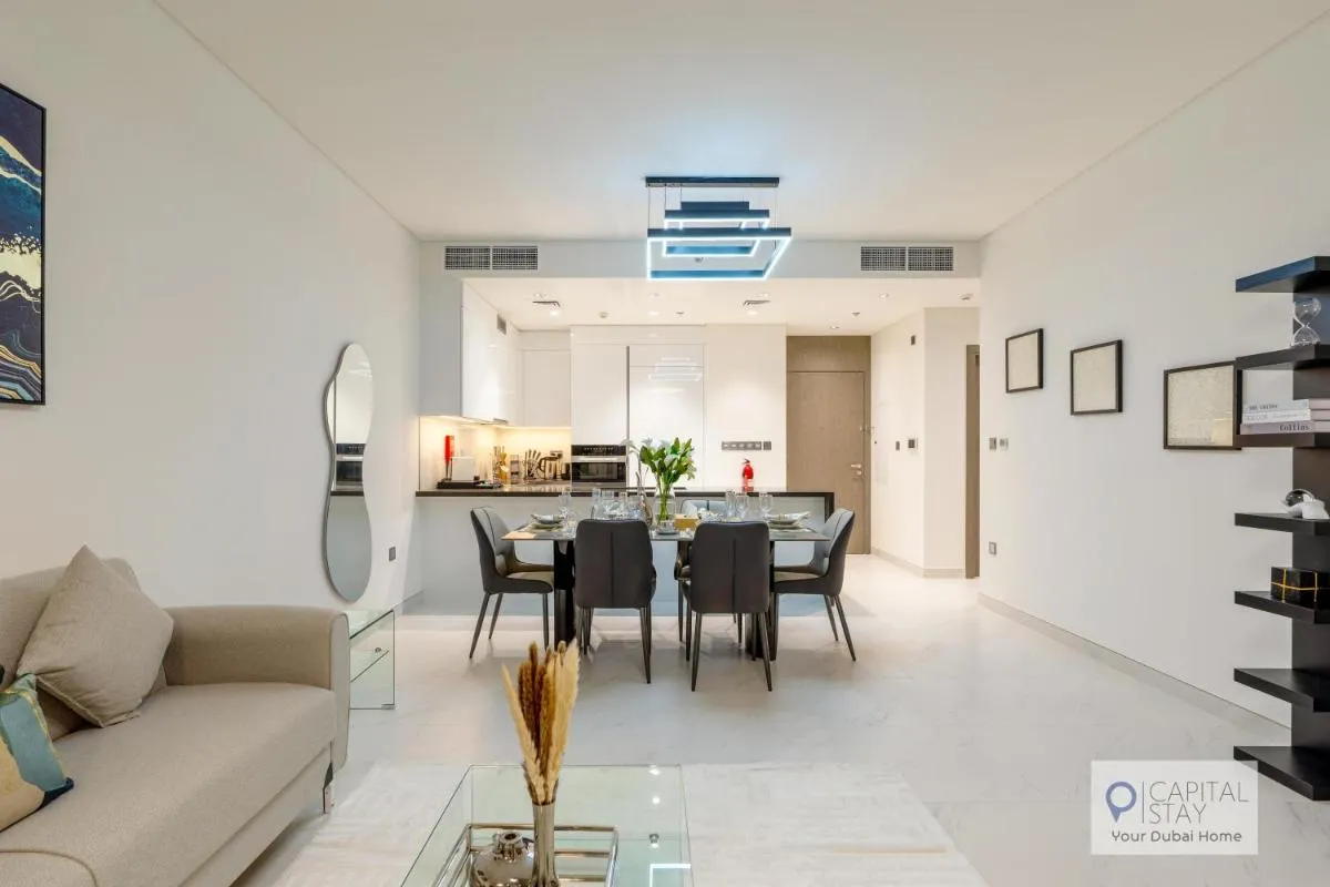 2 Bed Apt in District One Dubai - Lagoon Views — صورة 4