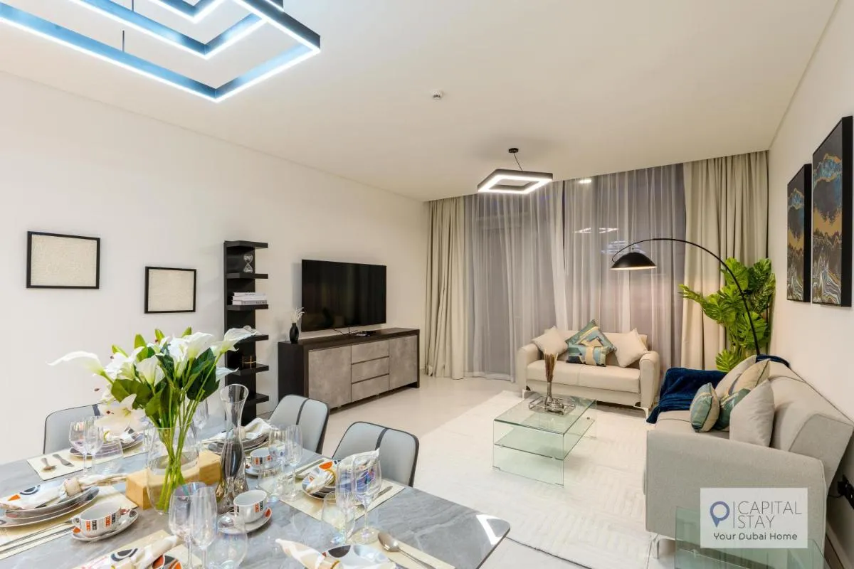 2 Bed Apt in District One Dubai - Lagoon Views