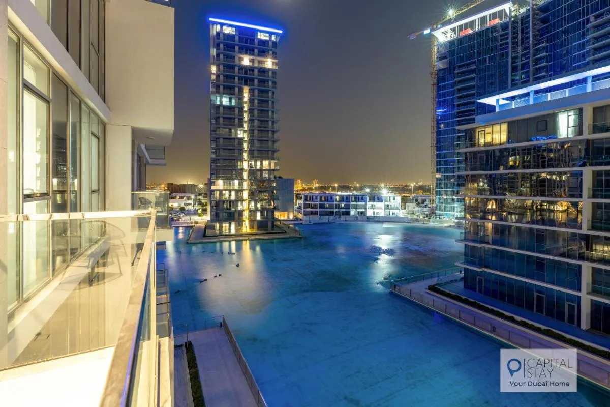 2 Bed Apt in District One Dubai - Lagoon Views — صورة 2