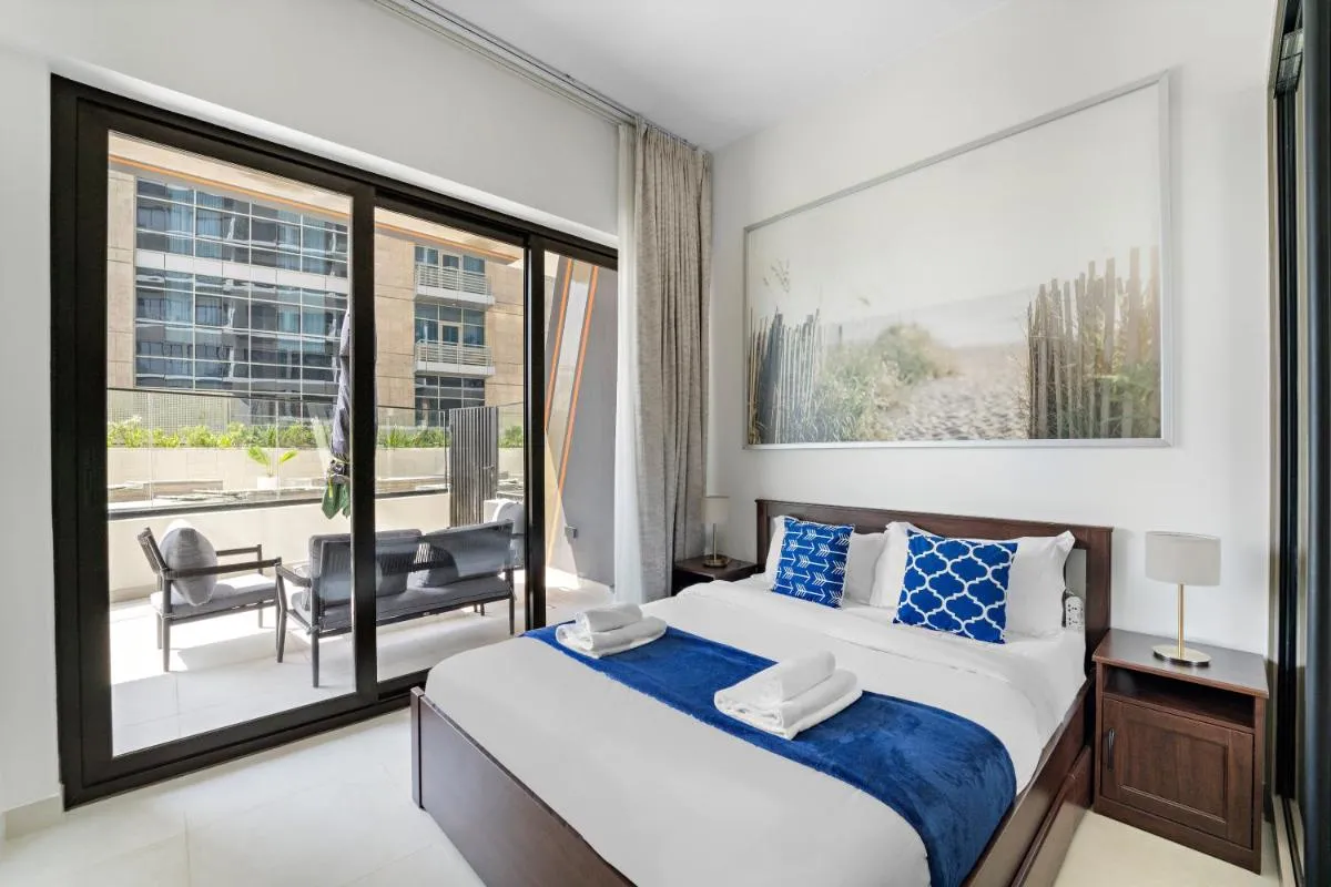 ⁨Elegant 1-Bedroom Apartment⁩ — صورة 6