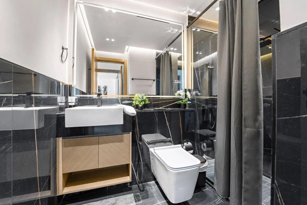 ⁨Elegant 1-Bedroom Apartment⁩ — صورة 12