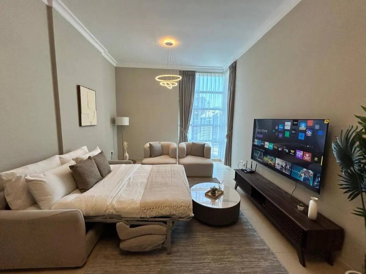 1BR in Mayfair tower Business bay! Burj views, close to Dubai mall — صورة 4