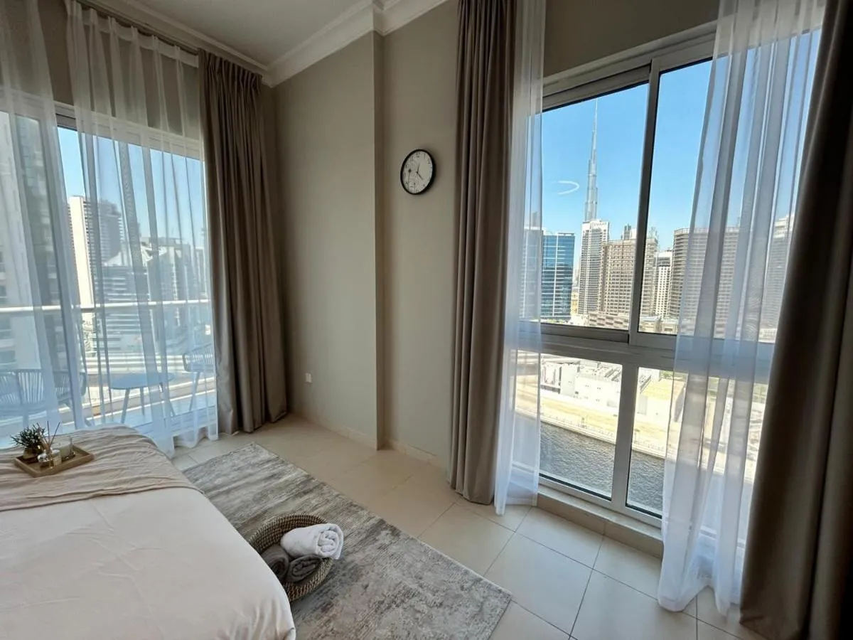 ⁨1BR in Mayfair tower Business bay! Burj views, close to Dubai mall⁩ — صورة 6