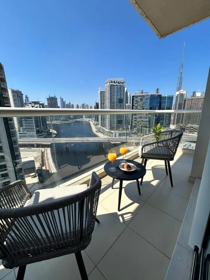 ⁨1BR in Mayfair tower Business bay! Burj views, close to Dubai mall⁩ — صورة 16