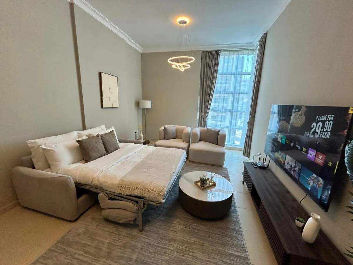 ⁨1BR in Mayfair tower Business bay! Burj views, close to Dubai mall⁩ — صورة 18