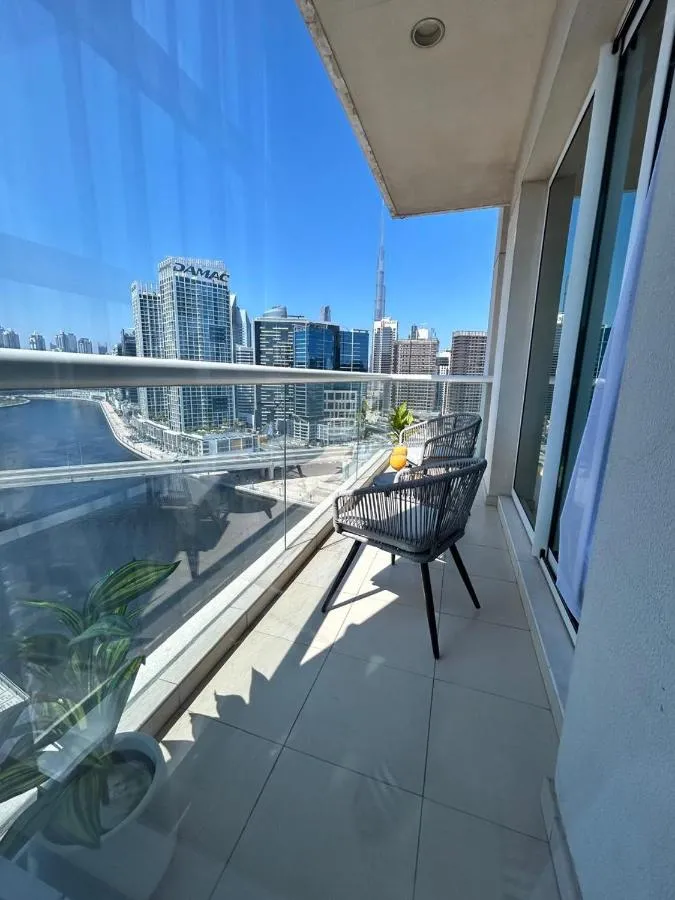 ⁨1BR in Mayfair tower Business bay! Burj views, close to Dubai mall⁩ — صورة 24