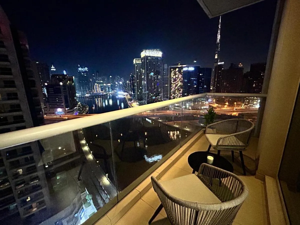 ⁨1BR in Mayfair tower Business bay! Burj views, close to Dubai mall⁩ — صورة 30