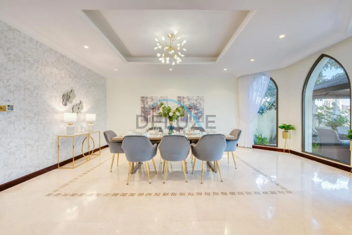 Prestigious 5BR Villa with Assistant Room and Private Pool in Frond O Palm Jumeirah by Deluxe Holiday Homes — صورة 4