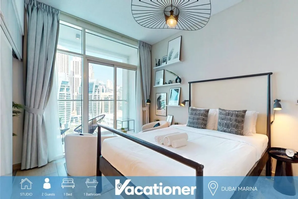 Vacationer I Studio One Tower - Cosy Studio in Dubai Marina