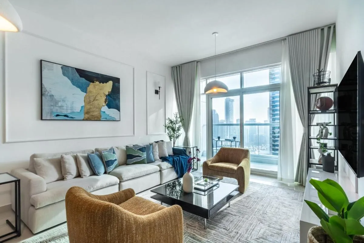 ShoresInn - Aesthetic Stay with Dubai Marina View — صورة 4
