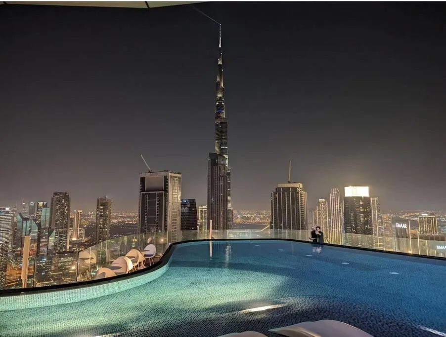 ⁨Highest Infinity Pool Burj Khalifa View⁩ — صورة 21