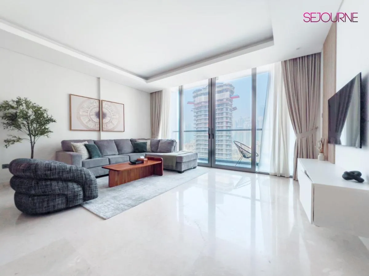 #140 Elegant 1BR with Burj Khalifa View in Business Bay — صورة 4