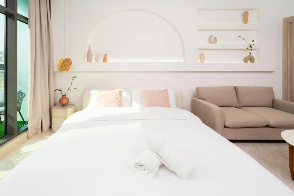 ⁨Apartment on Palm Jumeirah Beach Parking⁩ — صورة 8