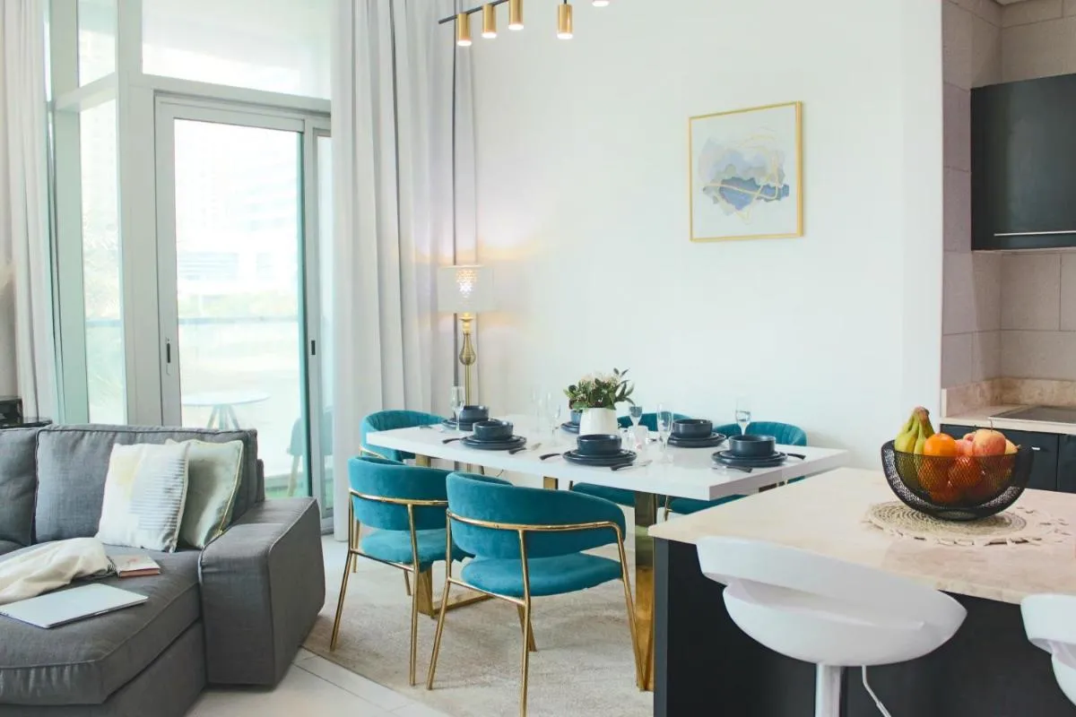⁨2 Bedroom Apartment with Spacious Private Garden in Dubai Marina⁩ — صورة 10
