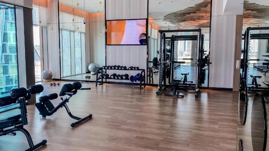 ⁨Iconic 1Bedroom Duplex with Skyline Views Near Downtown Dubai & Burj Khalifa⁩ — صورة 7