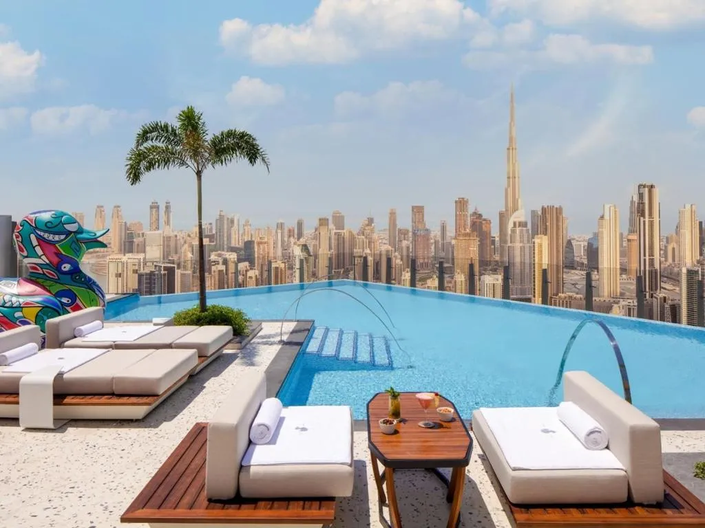 ⁨Iconic 1Bedroom Duplex with Skyline Views Near Downtown Dubai & Burj Khalifa⁩ — صورة 13