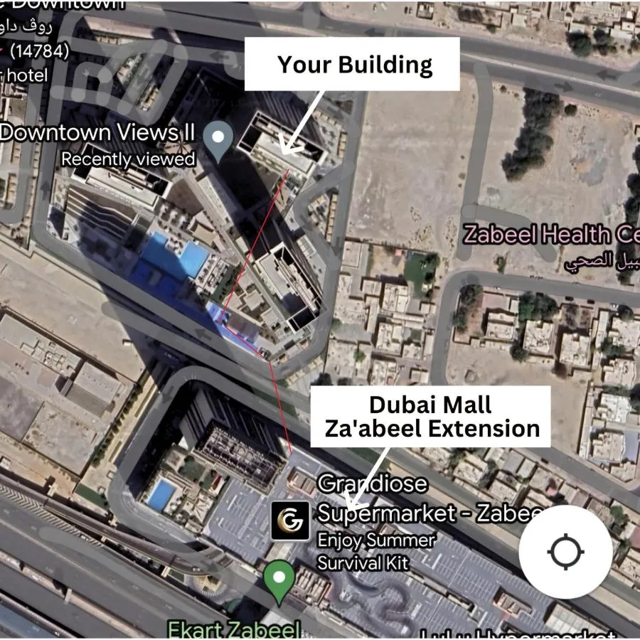 ⁨Amazing 2BR Home Burj Khalifa View Steps Walk to DubaiMall⁩ — صورة 8