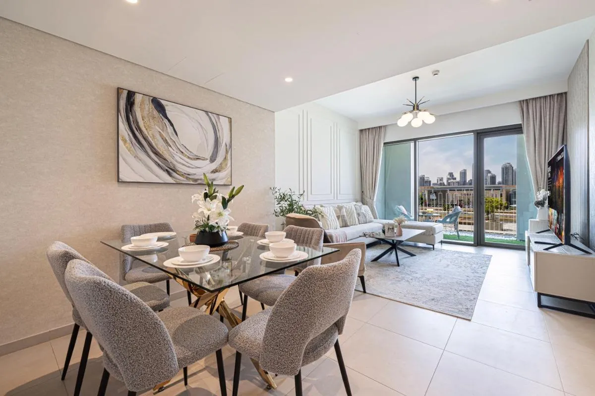 ⁨Beautiful 2BR - Burj Views And Dubai Mall Connection⁩ — صورة 9