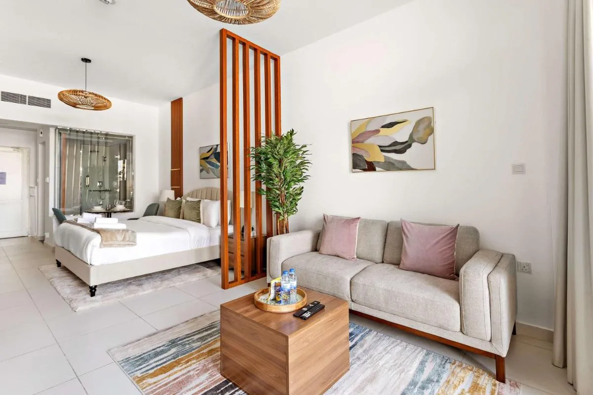Silkhaus Cozy Seashore Studio in Palm Jumeirah - دبي، الإمارات