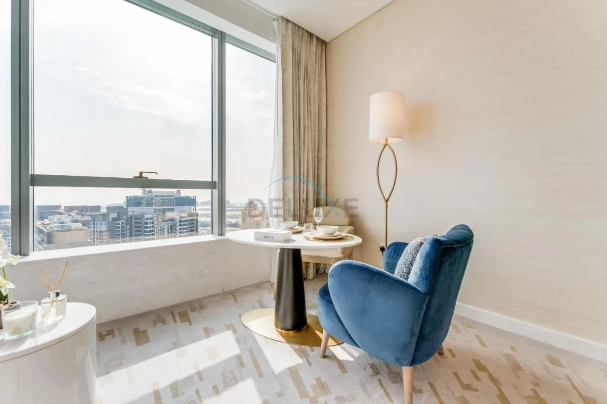 High-Rise Studio Overlooking the Sea with a Glimpse of Ain Dubai, The Palm Tower, Palm Jumeirah by Deluxe Holiday Homes — صورة 2