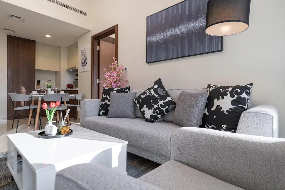⁨Stunning Burj View - Cozy 2BR - 5 min Dubai Mall⁩ — صورة 28