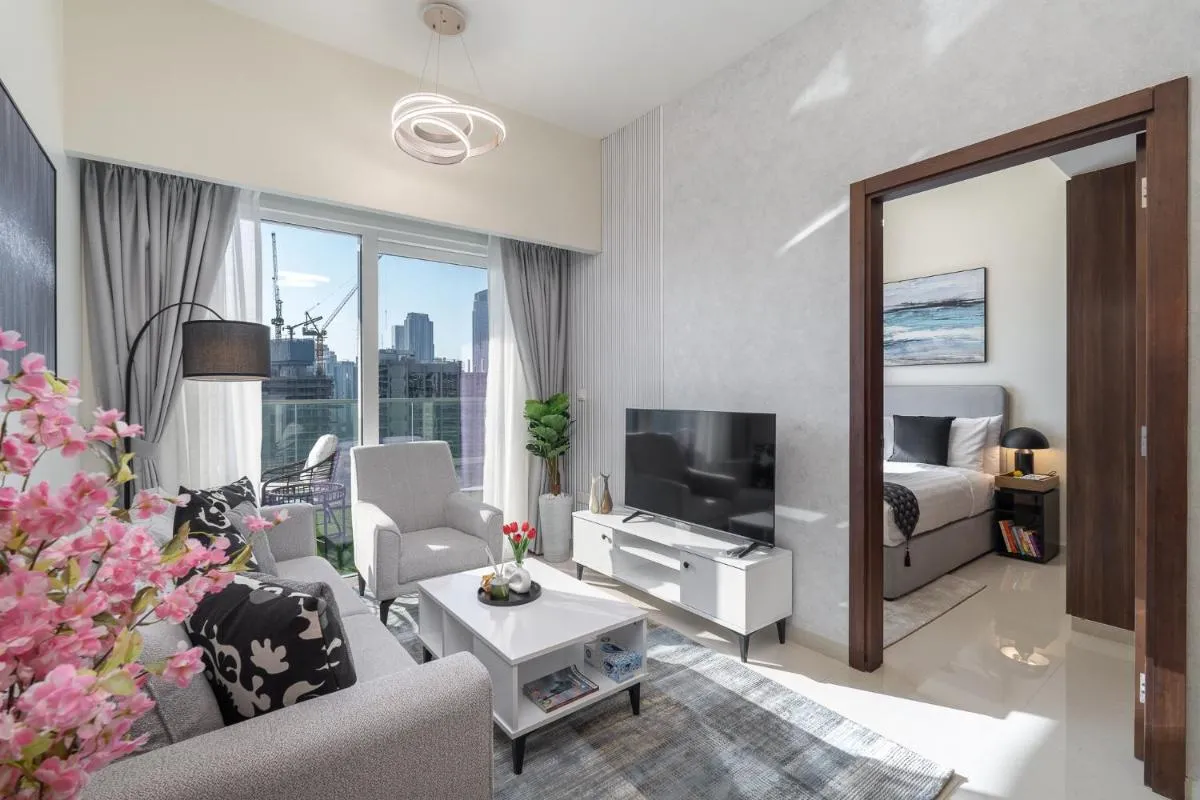 ⁨Stunning Burj View - Cozy 2BR - 5 min Dubai Mall⁩ — صورة 36