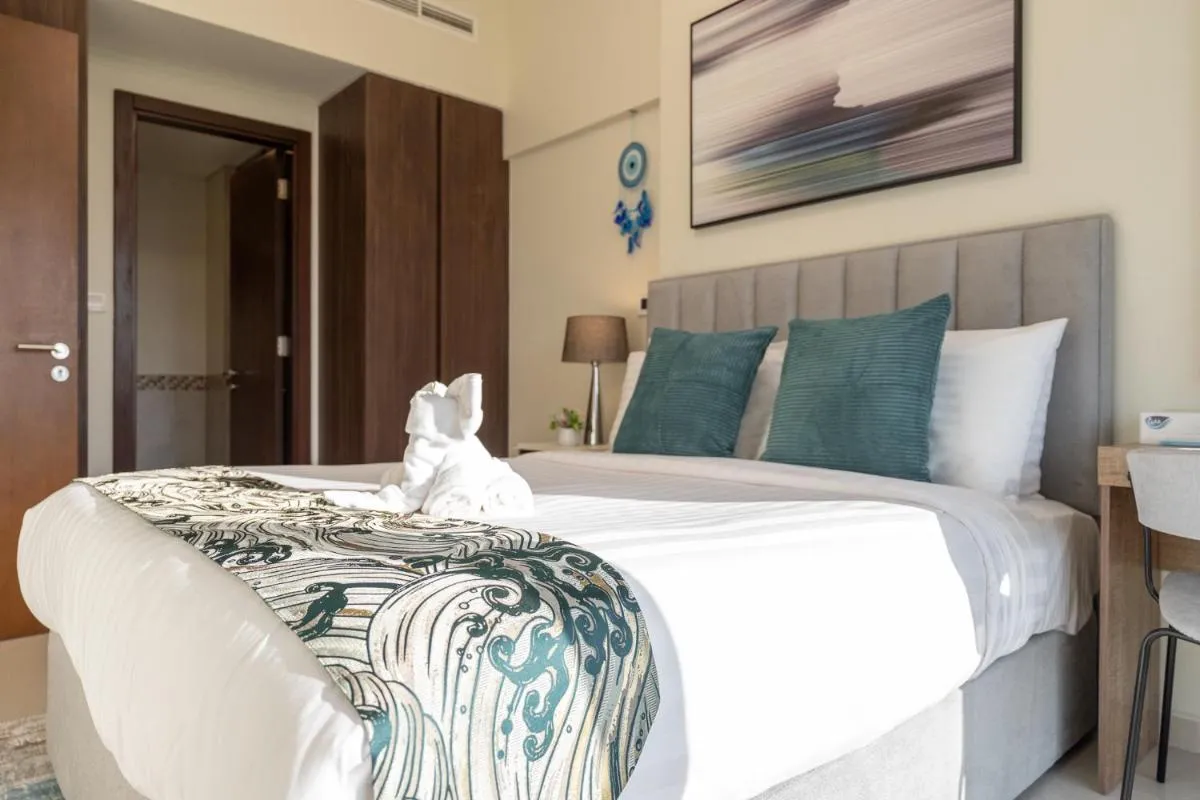 ⁨Stunning Burj View - Cozy 2BR - 5 min Dubai Mall⁩ — صورة 40